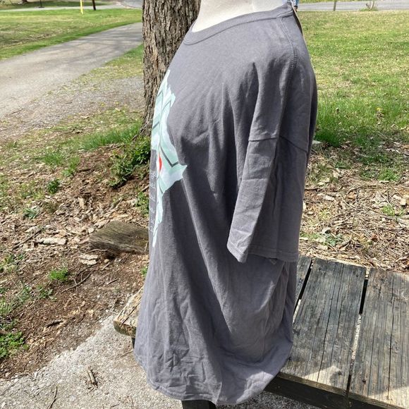 CUSTOM INK AWARENESS TSHIRT XL GREY SHORT SLEEVE PROVERBS 24: 11-12 - Picture 7 of 8